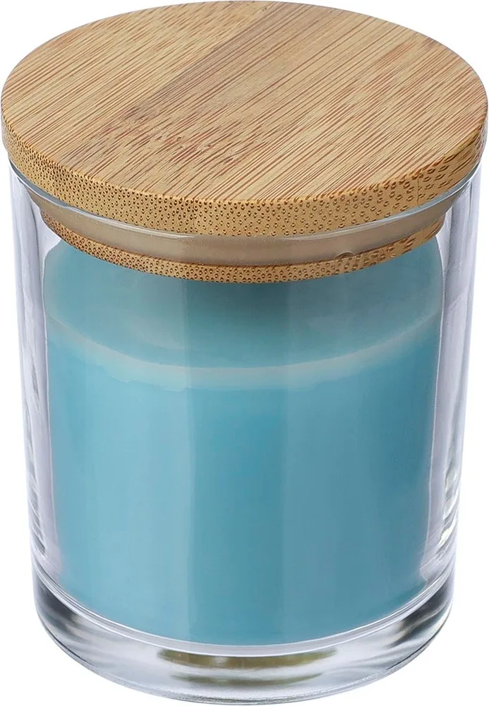 Kaars Riven | Glas met bamboe deksel productfoto 4 - Hidalgo Kaars Riven | Glas met bamboe deksel — productfoto 4