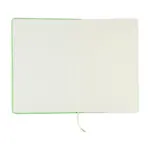 Notitieboek Eva | Gerecycled | A5 | Gelinieerd, lime