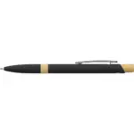 Balpen Calandra | Gerecycled | Bamboe zwart - Hidalgo-werbeartikel Balpen Calandra | Gerecycled | Bamboe, zwart