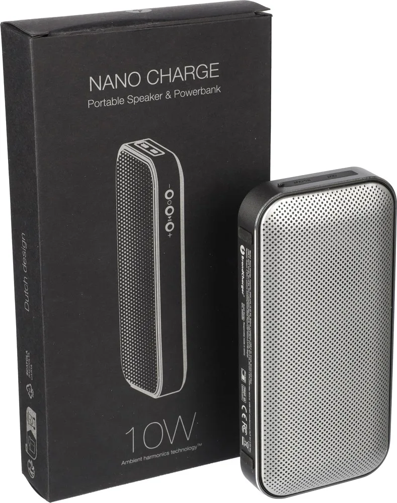 BrandCharger draadloze speaker Nano Charge | 5000 mAh productfoto 8 - Hidalgo-werbeartikel BrandCharger draadloze speaker Nano Charge | 5.000 mAh — productfoto 8