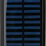 Powerbank Tycho | Aluminium | Solar | 4.000 mAh, zwart