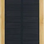 Powerbank Elz | Bamboe | Solar | 10.000 mAh — productfoto 2