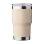 Reisgobelet Ayen | Gerecycled rvs | 350 ml | Keramische coating, beige — productfoto 5
