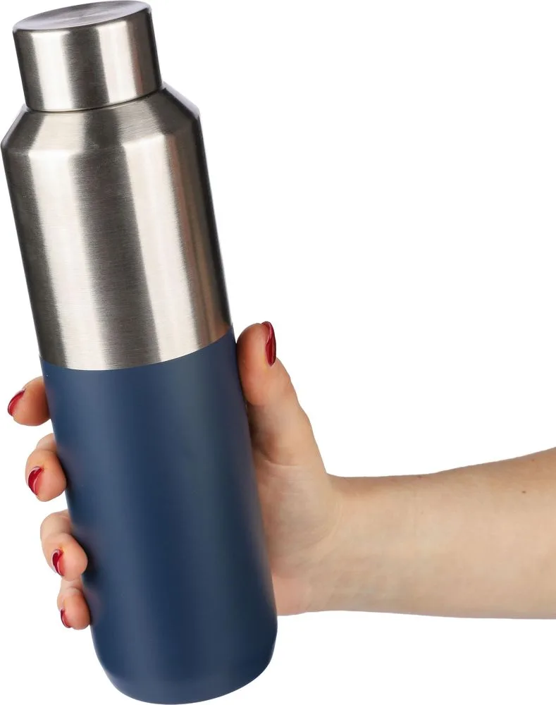 Gerecyclede roestvrijstalen dubbelwandige drinkfles 600 ml Esen productfoto 5 - Bidons & Shakers Gerecyclede roestvrijstalen dubbelwandige drinkfles (600 ml) Esen — productfoto 5