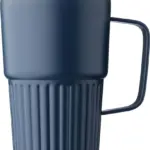 Drinkbeker Calo | Gerecycled rvs | 450 ml, blauw
