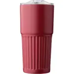 Reisbeker Kael | Gerecycled | 500 ml bordeaux - Bidons & Shakers Reisbeker Kael | Gerecycled | 500 ml, bordeaux