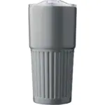 Reisbeker Kael | Gerecycled | 500 ml grijs - Bidons & Shakers Reisbeker Kael | Gerecycled | 500 ml, grijs