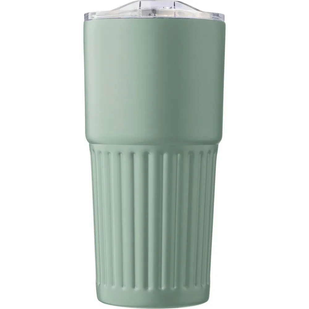 Reisbeker Kael | Gerecycled | 500 ml groen - Bidons & Shakers Reisbeker Kael | Gerecycled | 500 ml, groen