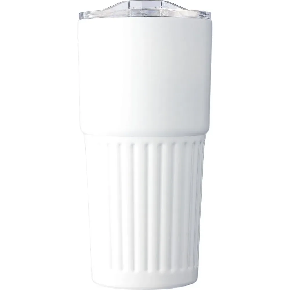 Reisbeker Kael | Gerecycled | 500 ml wit - Bidons & Shakers Reisbeker Kael | Gerecycled | 500 ml, wit