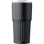 Reisbeker Kael | Gerecycled | 500 ml zwart - Bidons & Shakers Reisbeker Kael | Gerecycled | 500 ml, zwart