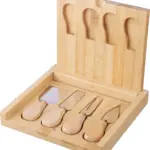 Kaasplank Zea | Bamboe | 4 stuks - Hidalgo Kaasplank Zea | Bamboe | 4 stuks