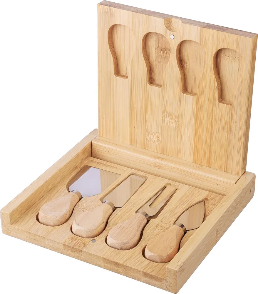 Kaasplank Zea | Bamboe | 4 stuks