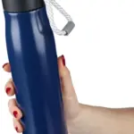 Gerecyclede roestvrijstalen dubbelwandige drinkfles (500 ml) Solene — productfoto 9