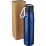 Gerecyclede roestvrijstalen dubbelwandige drinkfles (500 ml) Solene — productfoto 12
