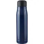 Gerecyclede roestvrijstalen dubbelwandige drinkfles (500 ml) Solene, blauw