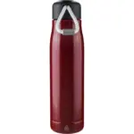 Gerecyclede roestvrijstalen dubbelwandige drinkfles (500 ml) Solene, rood