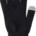 Handschoenen Nira | Gerecycled | Touchscreen, zwart