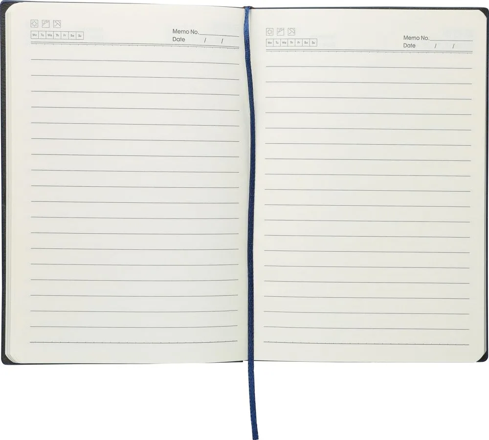 Notitieboek Elian | Gerecycled synthetisch leer | A5 | Gelijnd productfoto 4 - Hidalgo Notitieboek Elian | Gerecycled synthetisch leer | A5 | Gelijnd — productfoto 4