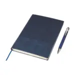 Notitieboekset Tarek | Gerecycled synthetisch leer | A5 | Met balpen — productfoto 15