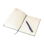 Notitieboekset Tarek | Gerecycled synthetisch leer | A5 | Met balpen — productfoto 23