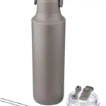 Roestvrijstalen dubbelwandige drinkfles (500 ml) Omari — productfoto 4