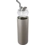 Roestvrijstalen dubbelwandige drinkfles (500 ml) Omari — productfoto 10