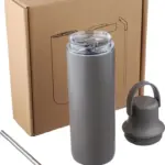 Roestvrijstalen dubbelwandige drinkfles (500 ml) Omari — productfoto 13