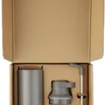 Roestvrijstalen dubbelwandige drinkfles (500 ml) Omari — productfoto 19
