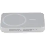 Gerecyclede ABS-draadloze oplader powerbank Miren — productfoto 10