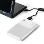 Gerecycled ABS powerbank Tavi — productfoto 3