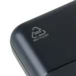 Gerecyclede ABS-powerbank Rayen — productfoto 5