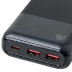 Gerecyclede ABS-powerbank Rayen productfoto 7 - Hidalgo Gerecyclede ABS-powerbank Rayen — productfoto 7