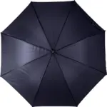 rPET 190T automatische golfparaplu blauw - Hidalgo-werbeartikel rPET 190T automatische golfparaplu, blauw