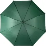 rPET 190T automatische golfparaplu groen - Hidalgo-werbeartikel rPET 190T automatische golfparaplu, groen