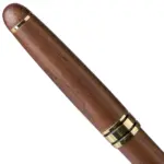 Notenhouten draai balpen Noa — productfoto 6
