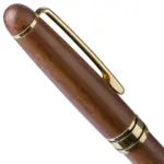 Notenhouten draai balpen Noa — productfoto 9