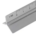 Aluminium driehoekige liniaal Tavi — productfoto 11
