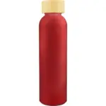 Glazen drinkfles (500 ml) Levi, rood