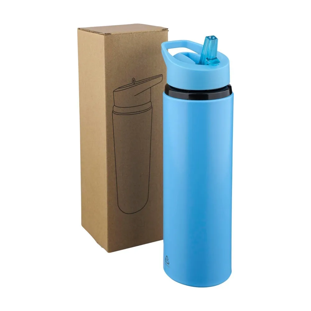 Gerecyclede roestvrijstalen drinkfles 750 ml Zeno productfoto 25 - Hidalgo Gerecyclede roestvrijstalen drinkfles (750 ml) Zeno — productfoto 25