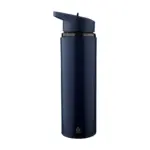 Gerecyclede roestvrijstalen drinkfles 750 ml Zeno blauw - Hidalgo Gerecyclede roestvrijstalen drinkfles (750 ml) Zeno, blauw