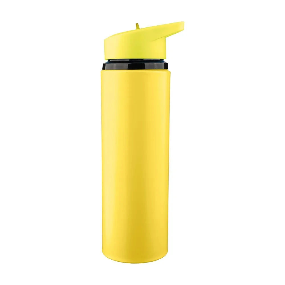 Gerecyclede roestvrijstalen drinkfles 750 ml Zeno geel - Hidalgo Gerecyclede roestvrijstalen drinkfles (750 ml) Zeno, geel