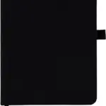 rPET 600D polyester notitieboek Elena, zwart