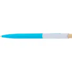 Recycled ABS ballpen Zian lichtblauw - Hidalgo-werbeartikel Recycled ABS ballpen Zian, lichtblauw
