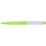 Recycled ABS ballpen Zian lime - Hidalgo-werbeartikel Recycled ABS ballpen Zian, lime