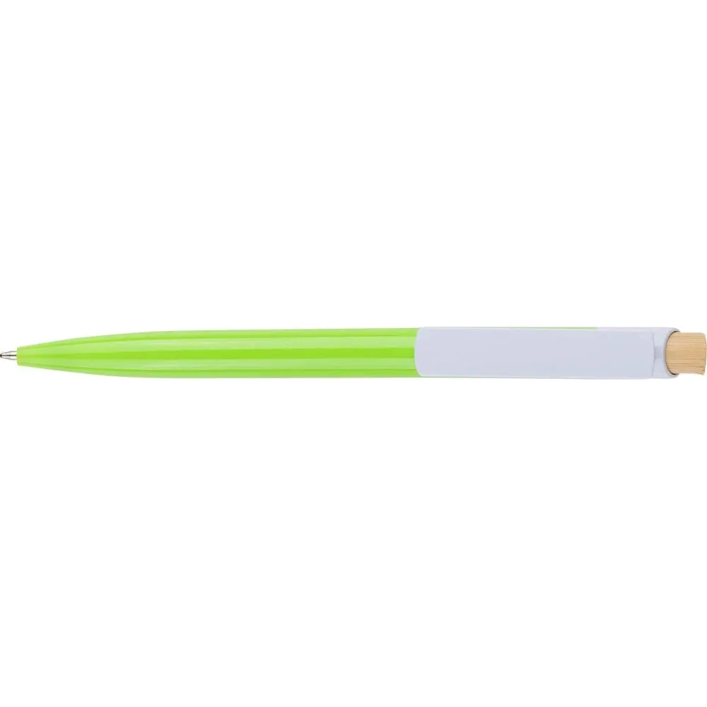 Recycled ABS ballpen Zian lime - Hidalgo-werbeartikel Recycled ABS ballpen Zian, lime
