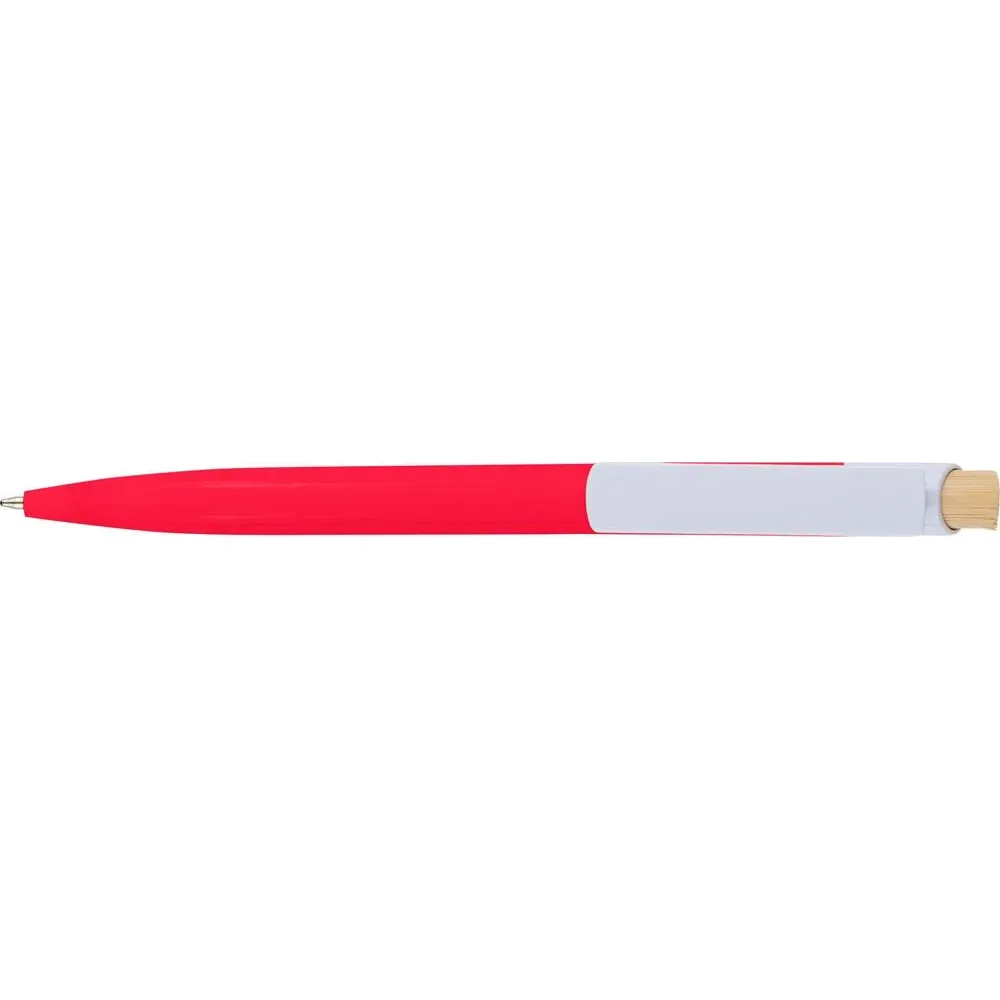 Recycled ABS ballpen Zian rood - Hidalgo-werbeartikel Recycled ABS ballpen Zian, rood