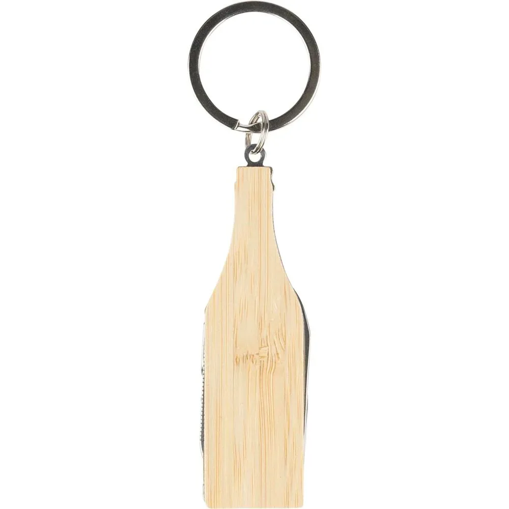 Bamboe multitool-sleutelhanger Inaya