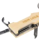 Bamboe multitool-sleutelhanger Inaya — productfoto 2