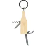 Bamboe multitool-sleutelhanger Inaya — productfoto 4
