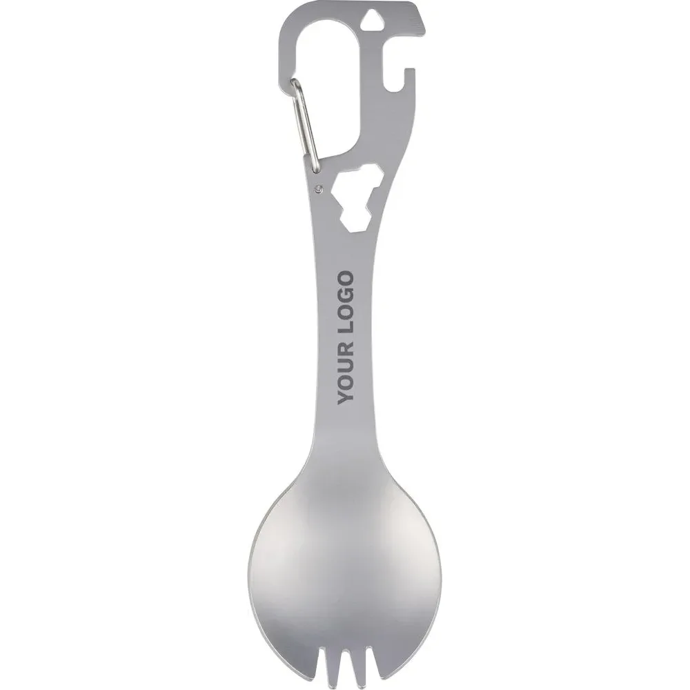 RVS spork Noe productfoto 2 - Hidalgo-werbeartikel RVS spork Noe — productfoto 2